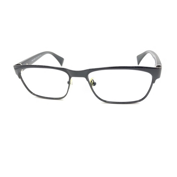 Prada VPR 61P FAD-1O1 Black Eyeglasses Frames 53-16 140 Italy Designer Men Women - Picture 8 of 12
